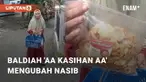 Baldiah "Aa Kasihan Aa" kini telah mengubah nasibnya. Baldiah kini fokus menjajakan dagangan kripik keliling di sekitar rumahnya