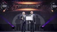 PT Modernland Realty Tbk menerima penghargaan di PropertyGuru Indonesia Property Awards 2019
