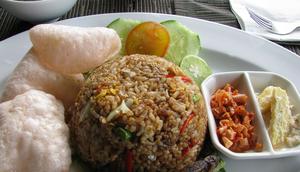 Nasi Goreng dengan resep nasi goreng Jawa rumahan (Wikimedia Commons)