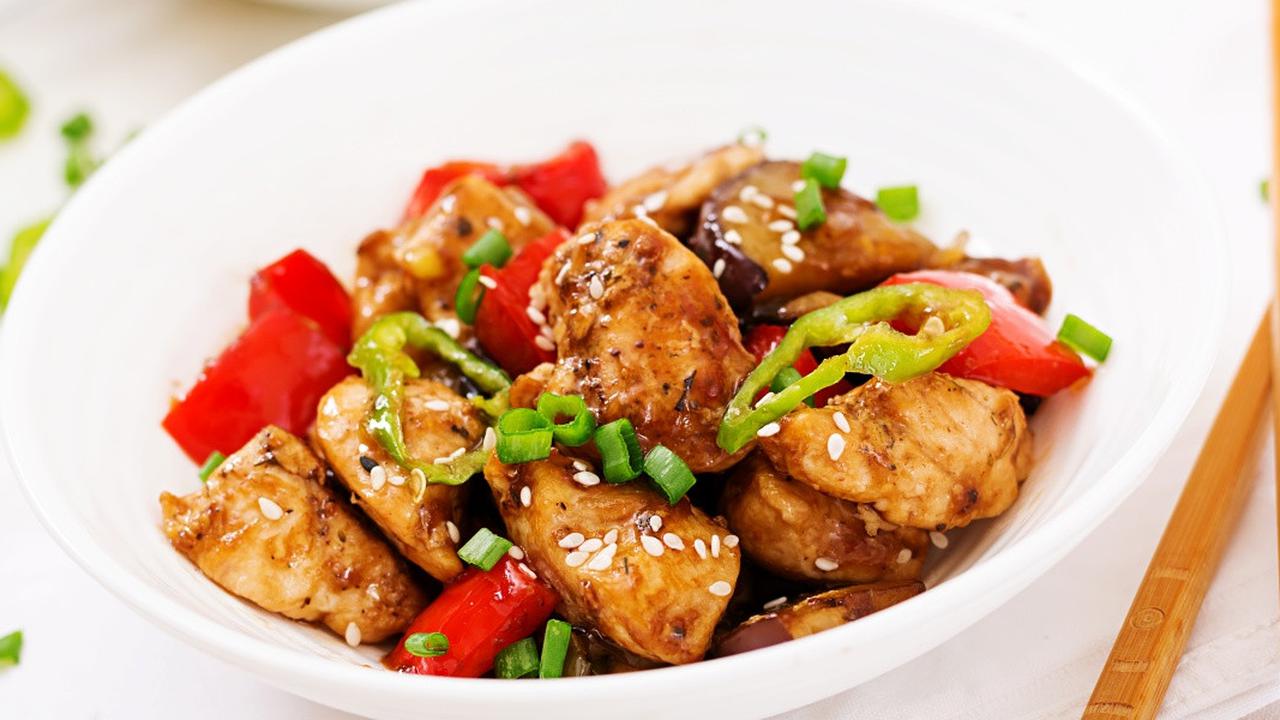 Ilustrasi Ayam Teriyaki