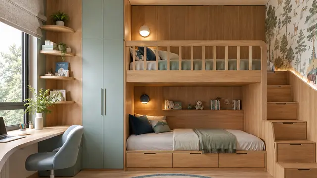 Inspirasi Desain Tempat Tidur Anak