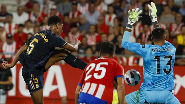 Foto: Sikat Girona, Real Madrid Kudeta Barcelona dari Puncak Klasemen Liga Spanyol