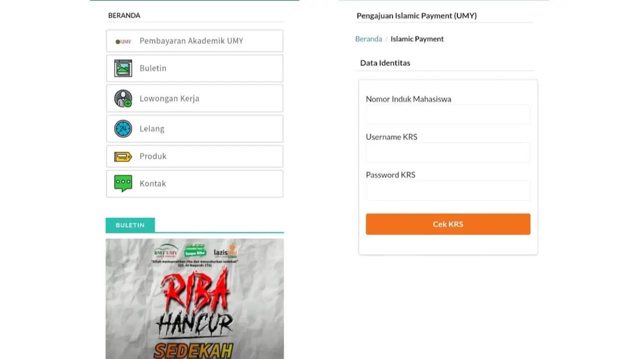 Islamic Payment UMY