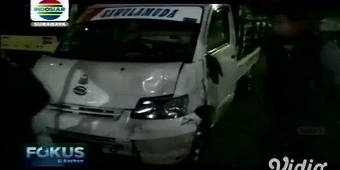VIDEO: Dua Begal di Probolinggo Tewas Ditabrak Mobil Korban