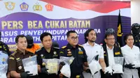 Bea Cukai Batam Gagalkan Penyelundupan 10,95 kg Sabu, Libatkan Pasangan dan Keluarga