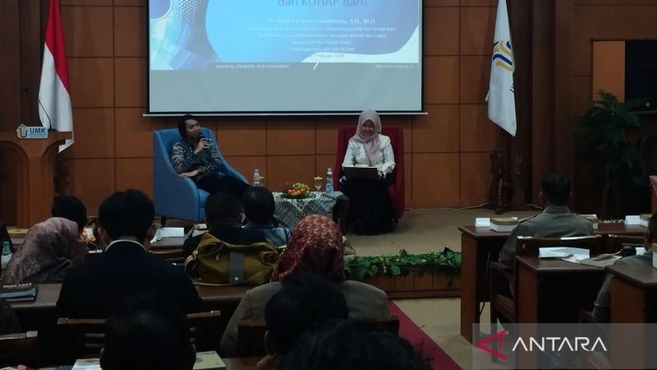 Pakar: Akademisi Punya Tanggung Jawab Sosialisasikan KUHP KUHAP Baru