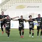 Dewa United berhasil menaklukkan Badak lampung pada laga kedelapan Liga 2 2021-2022, Selasa (16/11/2021). (Bola.com/M iqbal Ichsan)