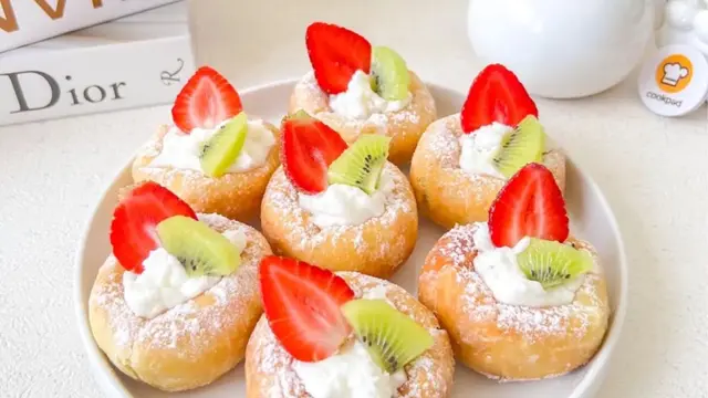 Resep donat buah tanpa kentang