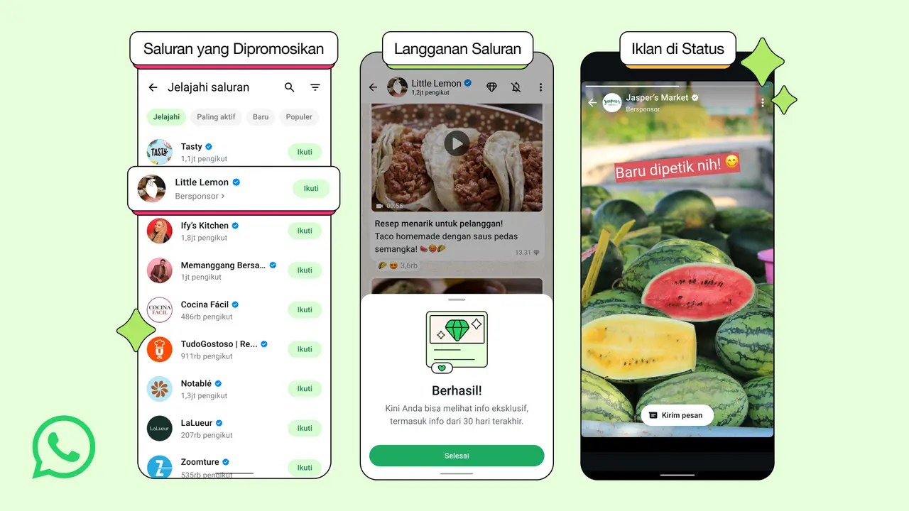 Meta Resmi Pasang Iklan di WhatsApp