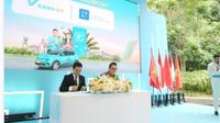 Dukung Program Keberlanjutan, ASRI Gandeng Xanh SM Penyedia Layanan Mobilitas Ramah Lingkungan.&nbsp; foto: istimewa