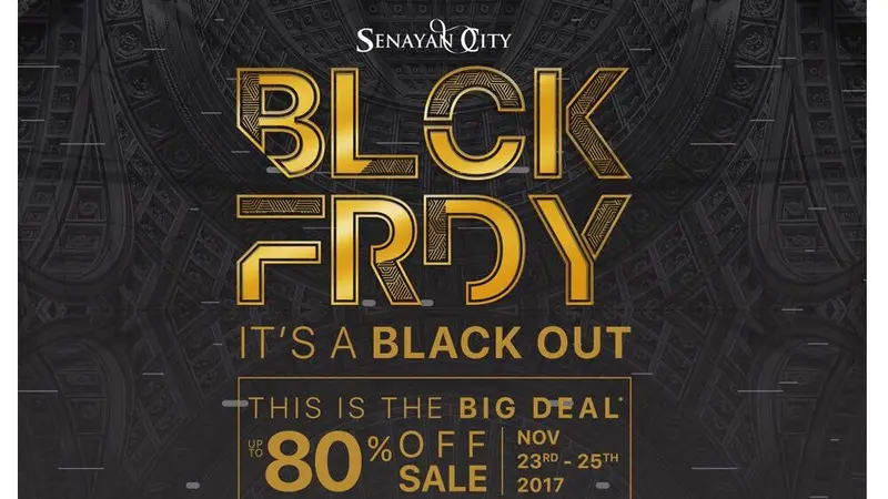 Promo dan diskon black friday dari Senayan City