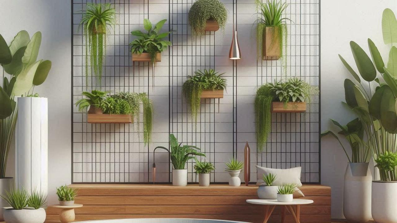 Desain Vertical Garden Minimalis