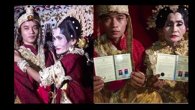 Pemuda 20 Tahun Nikahi Nenek 65 Tahun