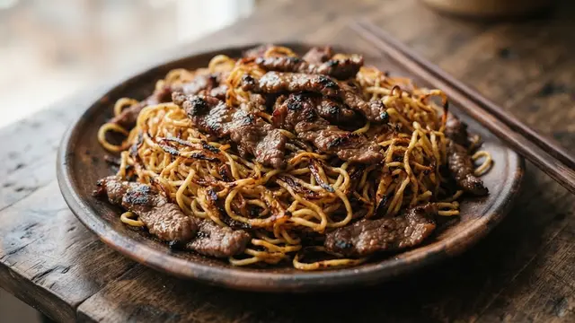 Resep Mie Daging Crispy Renyah