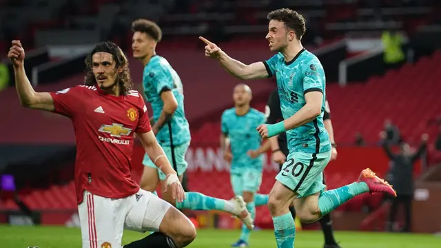 FOTO: Manchester United Keok 2-4 dari Liverpool - Diogo Jota
