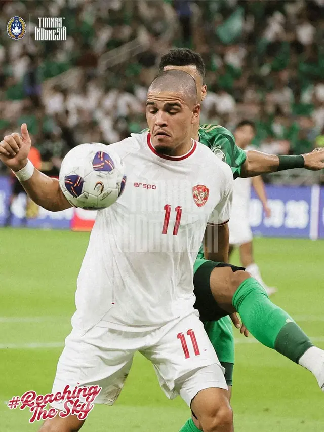 Foto: Maarten Paes Unjuk Kualitas di Laga Debut, Timnas Indonesia Tahan Imbang Arab Saudi di Kualifikasi Piala Dunia 2026