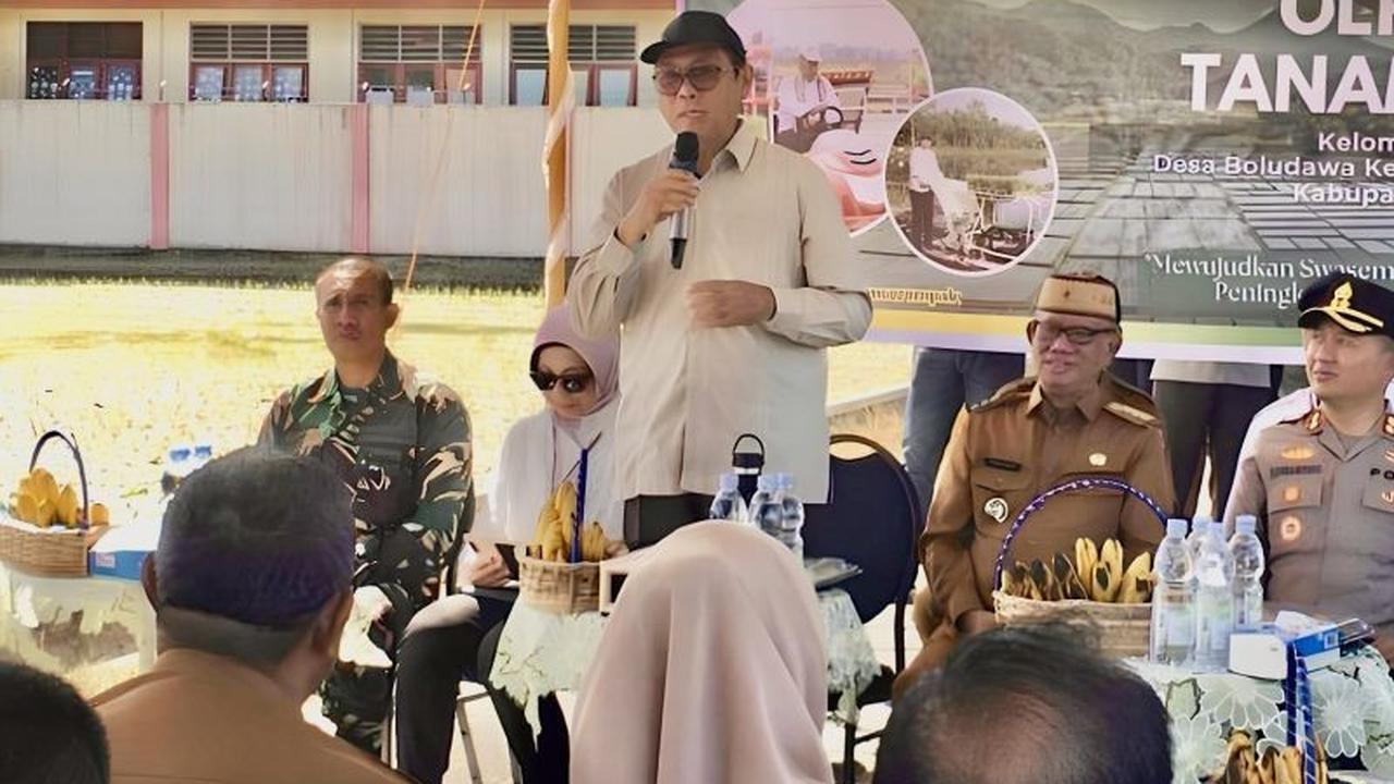 Kementan Apresiasi Produktivitas Padi Bone Bolango yang Melampaui Rata-rata Nasional