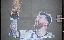 FOTO: Kreativitas Siswa SMA di Argentina Bikin Wajah Lionel Messi dari 90.000 Tutup Botol, Hasilnya Bikin Melongok!