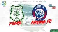 Jadwal Liga 1 2018, PSMS Medan Vs Arema FC (Bola.com/Dody Iryawan)