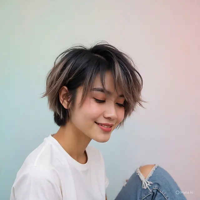 Rambut Pendek Tanpa Catok