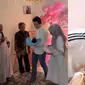 Aqiqah Anak Kedua Nadya Mustika dan Iqbal Rosadi (sumber: Instagram/nadyamustikarahayu)