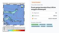 Gempa Hari Ini Awal Pekan Senin 17 November 2025: Satu Kali Getarkan Indonesia