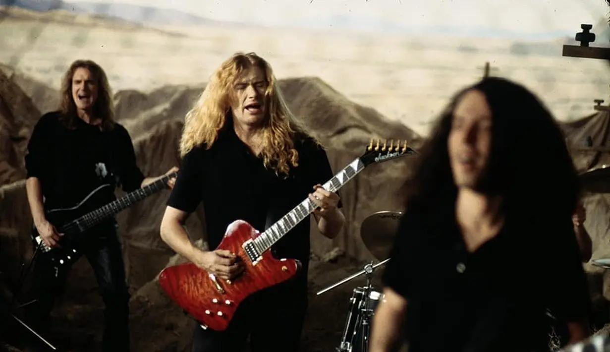 Rencananya Megadeth akan turut memeriahkan JogjaRockarta di Indonesia. (instagram/megadeth)