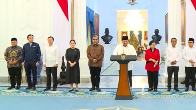 Presiden Prabowo Subianto kumpulkan para ketua umum Partai Politik