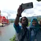 Jembatan Holtekamp Kota Jayapura. (Liputan6.com / Katharina Janur)