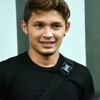 Pemain sepakbola, Syamsir Alam tak menampik jika dirinya pria yang gampang jatuh cinta. (Galih W. Satria/Bintang.com)