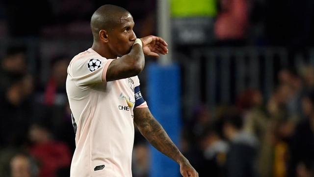 Kapten Manchester United, Ashley Young.