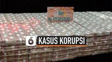 Jaksa Agung mengeksekusi barang bukti senilai Rp 477.359.539.000 dari terpidana Kokos Jiang alias Kokos Leo Lim. Sebagian uang sitaan ditampilkan di Gedung Utama Ruang Sasana Pradana Kejaksaan Agung, Jakarta Selatan pada Jumat (15/11/2019).