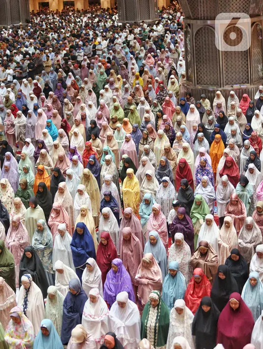 Saat ini, Masjid Istiqlal memiliki kapasitas 200 ribu jemaah. (Liputan6.com/Angga Yuniar)