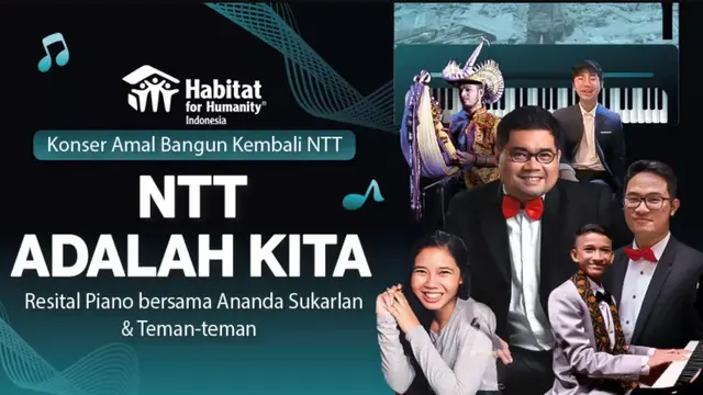 Konser Amal NTT Adalah Kita