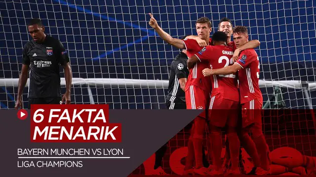 VIDEO: Fakta Menarik Usai Bayern Munchen Kalahkan Olympique Lyon di Semifinal Liga Champions