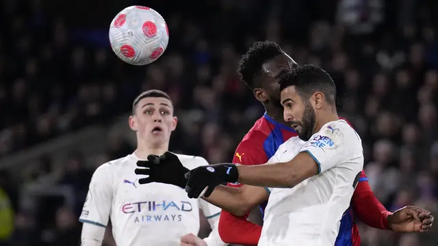 Manchester City Bermain Imbang di Markas Crystal Palace