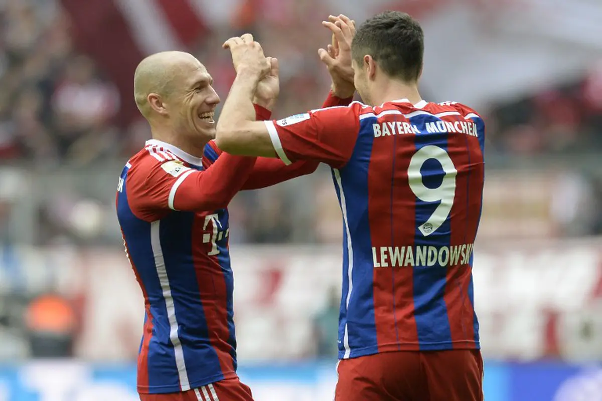 Arjen Robben- Robert Lewandowski