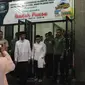 Presiden Jokowi tarawih di masjid Darul Arqam Palangkaraya. (Liputan6.com/Lizsa Egeham)