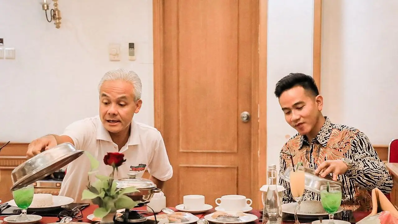 Ganjar Pranowo dan Gibran Rakabuming