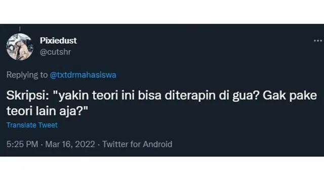 6 Curhatan ala Netizen Jika Skripsi Punya Mulut Ini Kocak