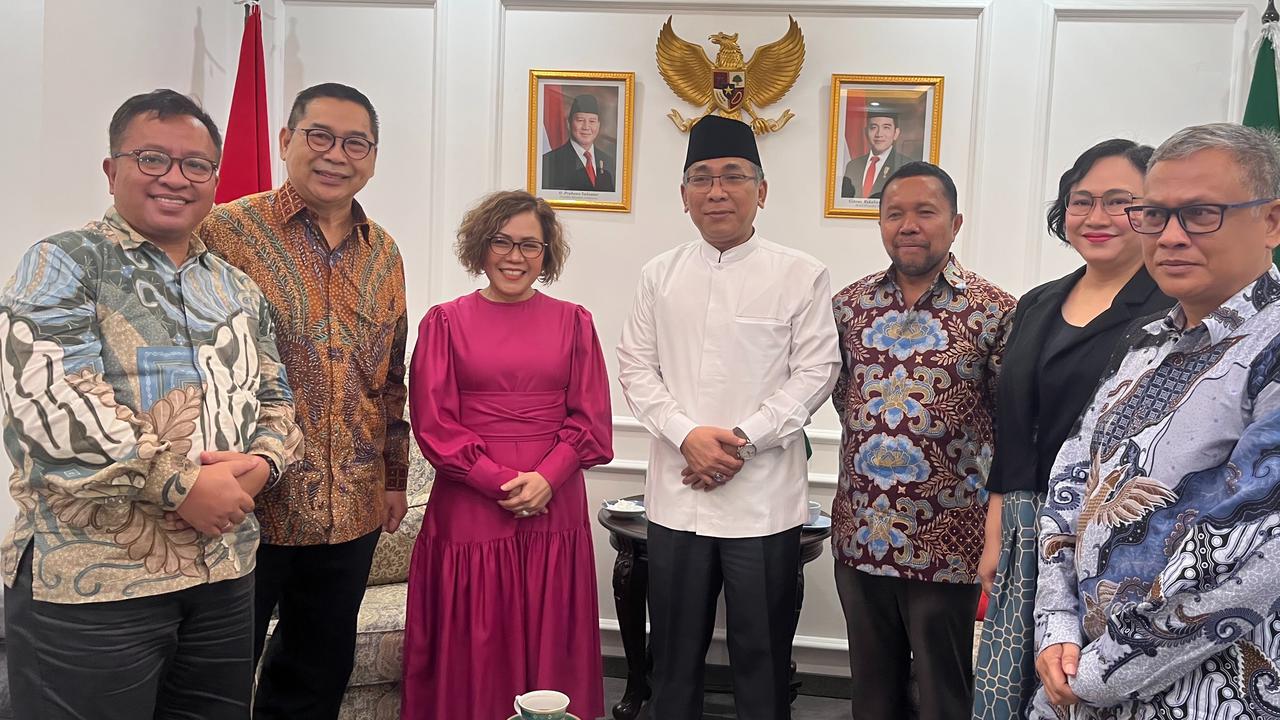Bahas Kerja Sama Berbagai Bidang, Pimpinan SCM dan Emtek Group Sambangi PBNU