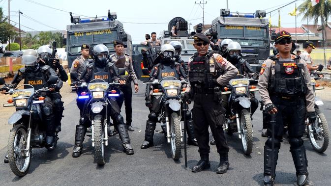 Kepolisian Daerah Bengkulu terus melakukan patroli dan penertiban di jalanan selama bulan suci Ramadan 1441 Hijriah. (Liputan6.com/Yuliardi Hardjo)