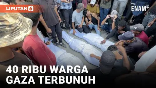 VIDEO: Berlinang Air Mata, Tiga Korban Serangan Udara Israel Dimakamkan