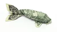 Tanpa Lem Gunting, Uang Kertas US$ 1 Disulap Jadi Origami Unik