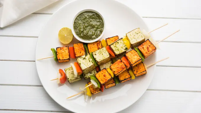 Ilustrasi paneer barbeque