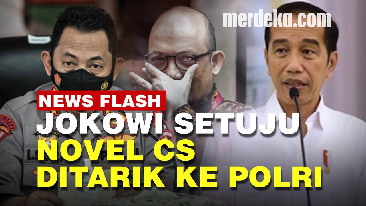 VIDEO: Kapolri Kantongi Restu Jokowi, Ajak 56 Pegawai KPK Tak Lolos TWK KPK Jadi ASN