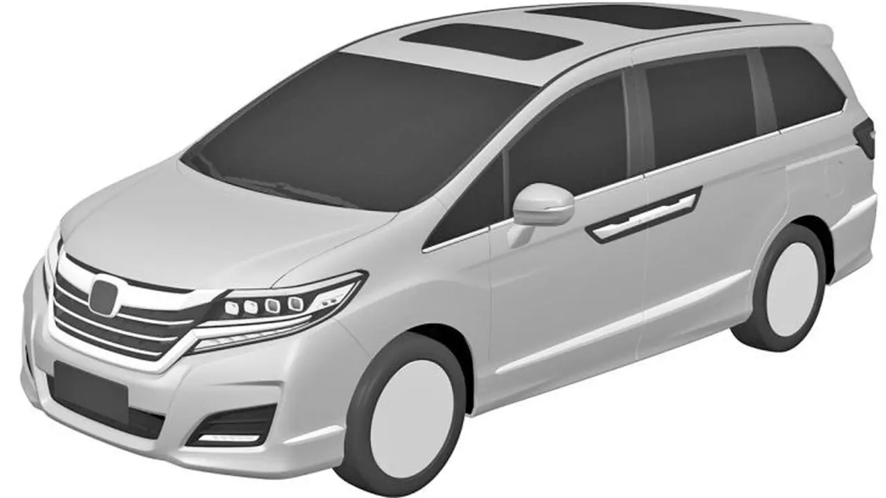 Desain Honda Odyssey Terbaru Terkuak Lewat Paten