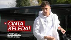 Berita video cerita singkat soal kecintaan bintang Chelsea, Kai Havertz, kepada keledai. Apa keledai?