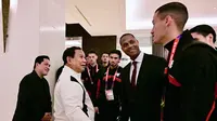 Prabowo Temui Timnas Indonesia Jelang Laga Lawan Bahrain, Beri Semangat Langsung