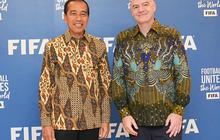 FOTO: Presiden Jokowi Resmikan Kantor FIFA di Jakarta